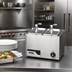 Thumbnail image #2 for APW Wyott W-9 Insulated Countertop Fractional Food Pan Warmer, 7 Quart, Wet/Dry
