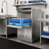 Thumbnail image #3 for CMA Energy Mizer L-1Xe Low Temperature Chemical Sanitizing Undercounter Dishwasher / Glasswasher, 20