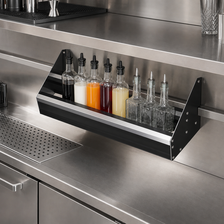 Product image #2 for Krowne Royal Series Built-In Double Speed Rail, 28 x 10 Inches, Stainless Steel