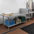 Thumbnail image #2 for BK Resources Heavy Duty Straight Clean Dishtable, 72 Inches Wide, Right-to-Left Operation