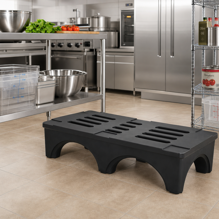 Product image #2 for Eagle Group PD3622 Polymer Dunnage Rack, 36 x 22 x 12 Inches, Black Polyethylene, 2,000 lb Capacity