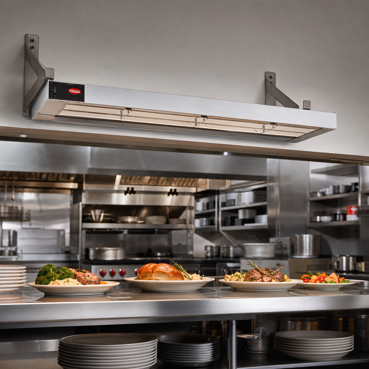 Product image #2 for Hatco Glo-Ray 24-Inch Double Unlighted Infrared Strip Heater, Aluminum, 1 kW