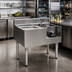 Thumbnail image #2 for Eagle Group 2200 Series Underbar Ice Bin/Cocktail Station with Blender Recess, 50