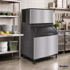 Thumbnail image #2 for Koolaire KYT1700W 48-Inch Water-Cooled Self-Contained Half Dice Cube Ice Machine, Up to 1,555 lb/24 Hours