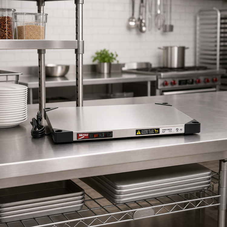 Product image #3 for Metro Super Erecta Hot 24" x 18" Countertop Heated Shelf