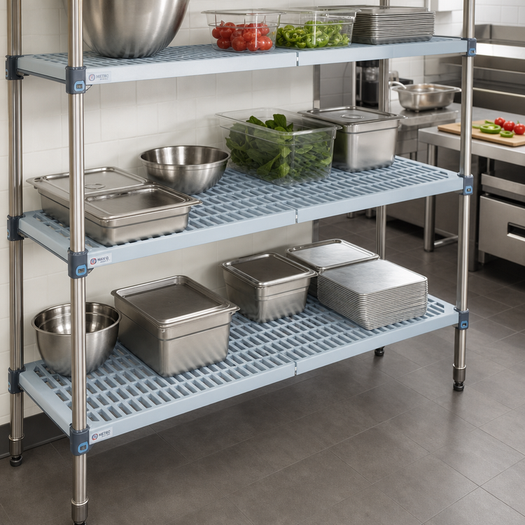Product image #2 for MetroMax Q 54-Inch x 21-Inch Vented Polymer Shelf