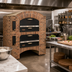 Thumbnail image #2 for Marsal MB-60 Single Deck Gas Pizza Oven with 36 x 60-Inch Baking Chamber