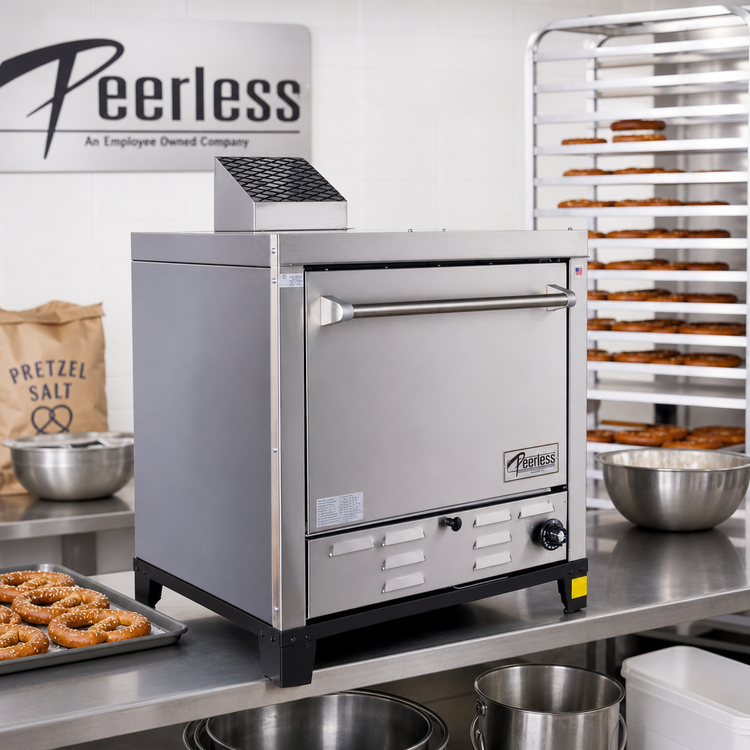 Product image #3 for Peerless C131B Single-Deck Countertop Gas Bake Oven for Pretzels and Bagels