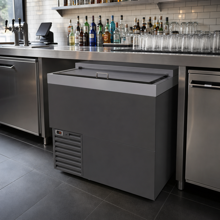 Product image #2 for Glastender 36-Inch Underbar Glass Froster (Mug Froster) with Self-Contained Refrigeration