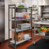 Thumbnail image #2 for Cambro Camshelving Basics Plus Stationary 4-Tier Solid Polymer Shelving Starter Unit, 18