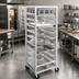 Thumbnail image #2 for Channel Manufacturing UR-11 All-Welded Aluminum Mobile Universal Rack, 11-Pan Capacity