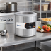 Thumbnail image #2 for Nemco 7-Quart Countertop Round Cooker/Warmer, 230V Export Model