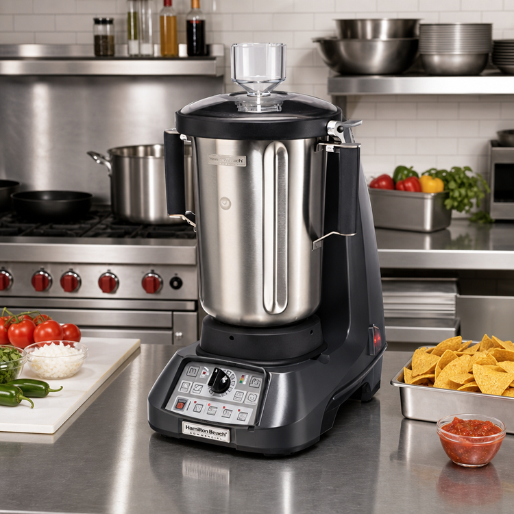 Product image #3 for Hamilton Beach Commercial Expeditor 1 Gallon High-Performance Culinary Blender with Stainless Steel Container, 3.5 HP, 120V