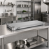 Thumbnail image #3 for Eagle Group Quik-Set 36 Inch x 24 Inch Solid Flat Shelf with Marine Edge, 1000 lb Capacity, Gray Epoxy Finish