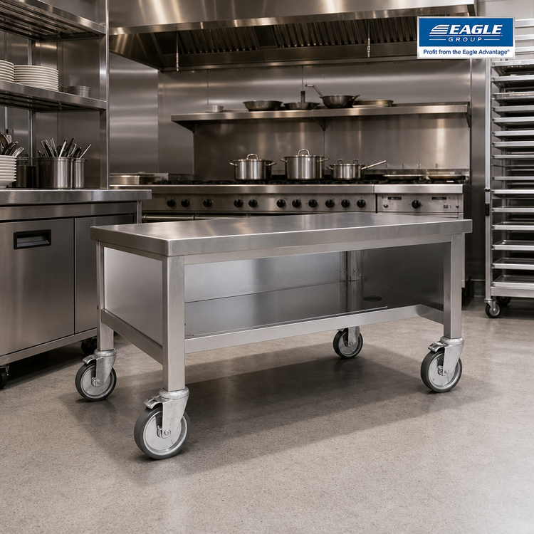 Product image #2 for Eagle Director's Choice 36-Inch Solid Stainless Steel Removable Undershelf