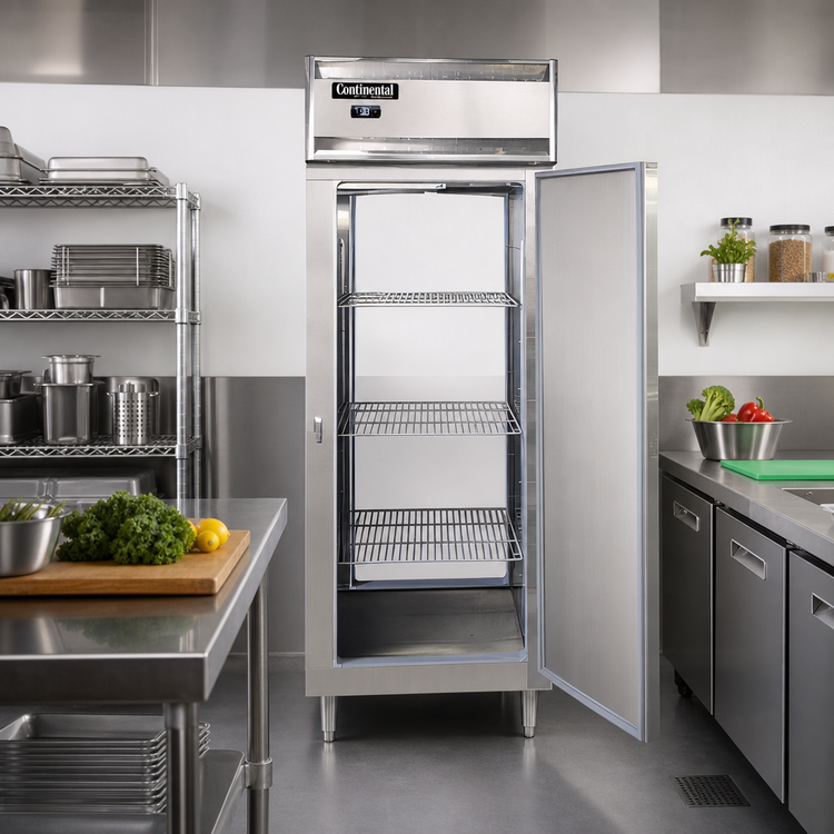 Product image #2 for Continental Refrigerator D1FENPT Designer Line One-Section Wide Pass-Thru Freezer
