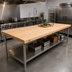Thumbnail image #2 for Boos Block Northern Hard Rock Maple Edge Grain Kitchen Countertop, 108 x 30 x 1-1/2 Inch, Varnique Finish