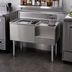 Thumbnail image #2 for Eagle Group 2200 Series Underbar Ice Bin/Cocktail Station with Blender Recess, 50 x 24 Inches