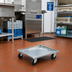 Thumbnail image #2 for Vollrath Square Dish & Glass Rack Dolly Without Handle, Zinc-Plated Carbon Steel, 200 lb Capacity