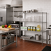 Thumbnail image #2 for Metro Super Erecta 4-Shelf Add-On Wire Shelving Unit, 72