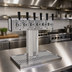 Thumbnail image #2 for Glastender Tee Draft Countertop Beverage Dispensing Tower, 6 Faucet, Air-Cooled, Polished Chrome