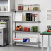 Thumbnail image #3 for Cambro Camshelving Premium 4-Tier Polymer Shelving Add-On Unit, 18