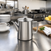 Thumbnail image #2 for Melody 10 oz. 18/10 Stainless Steel Tea and Coffee Server with Lid and Built-In Strainer