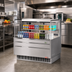 Thumbnail image #2 for Turbo Air 48-Inch Low-Profile Horizontal Open Display Merchandiser, 10.2 Cu. Ft., Self-Contained Refrigeration