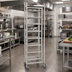 Thumbnail image #2 for Metro TOP-TRACK Super Erecta & Super Adjustable Stationary Intermediate Unit Kit, 21 Inch Wide x 86 Inch High, Stainless Steel Finish