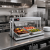 Thumbnail image #2 for Hatco Glo-Ray GRBW-48 48-Inch Countertop Buffet Warmer with Heated Base and Sneeze Guards