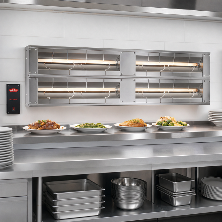 Product image #2 for Hatco Glo-Ray® 60-Inch Double Lighted Infrared Strip Heater
