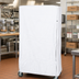 Thumbnail image #2 for Quantum 400 Denier White Nylon Wire Cart Cover with Zipper Flap, Fits 18 x 60 x 63 Inch Carts