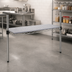 Thumbnail image #2 for QuadPlus 54 Inch W x 24 Inch D Solid Polymer Shelf Mat with MicroGard Antimicrobial Protection and Gray Epoxy Wire Frame