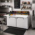 Thumbnail image #2 for Turbo Air M3 Series Two-Section Sandwich/Salad Prep Table Refrigerator with 17-Inch Cutting Board, 16 Cu. Ft.