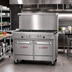 Thumbnail image #2 for Southbend Ultimate 48-Inch Commercial Gas Restaurant Range with 8 Burners and 2 Space Saver Ovens