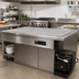 Thumbnail image #2 for Hatco Simulated Stone Built-In Flush Top Hot/Cold Shelf, 48-Inch, Remote Refrigeration, Bottom Mount