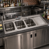 Thumbnail image #2 for Advance Tabco Bar King Supreme 48-5/16-Inch Drop-In Triple Bowl Bar Sink with Right Drainboard and Faucet