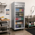 Thumbnail image #2 for Beverage Air Horizon Series One-Section Top-Mount Reach-In Refrigerator with Wide Glass Door, 30.76 Cu. Ft.