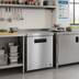 Thumbnail image #2 for Hoshizaki Steelheart 27-Inch Low Profile Single-Section Undercounter Freezer, Single Door, Self-Contained Rear-Mount, 115V