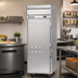 Thumbnail image #2 for Beverage-Air Horizon Series One-Section Top Mount Reach-In Refrigerator with Right-Hand Hinged Half-Solid Doors, 21.17 Cu. Ft.