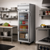 Thumbnail image #2 for Beverage-Air Horizon Series One-Section Top-Mount Reach-In Glass Door Refrigerator, 22.28 Cu. Ft., Stainless Steel