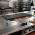 Thumbnail image #2 for Hatco HCSBFX-36-F 36-Inch Built-In Flush Top Hot/Cold Shelf for Remote Refrigeration