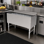 Thumbnail image #2 for John Boos Slim-Line UBIB-1836-CP7-X 36-Inch Wide Underbar Ice Bin/Cocktail Unit, 18-Inch Deep, Stainless Steel, 7-Circuit Cold Plate
