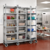 Thumbnail image #2 for MetroMax Q Top-Track Stationary Intermediate Unit Kit, 18-Inch Wide, with 86-Inch Epoxy-Coated Steel Posts