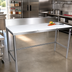 Thumbnail image #2 for John Boos 108-Inch x 30-Inch Reversible Poly Top Trimming Table