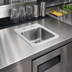 Thumbnail image #2 for Vollrath 1734-C Underbar Drop-In Self-Rimming Stainless Steel Sink with Strainer, 10