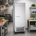 Thumbnail image #2 for Beverage-Air Horizon Series 25.97 Cu. Ft. One-Section Reach-In Refrigerator with Solid Locking Door and Bottom-Mounted Self-Contained Refrigeration