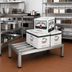 Thumbnail image #2 for Lifetime Series Heavy-Duty Aluminum Dunnage Rack, 20 x 36 x 12 Inches, 5000 lb. Capacity
