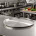 Thumbnail image #2 for American Metalcraft 13-Inch Round Stainless Steel Plate with Satin Finish