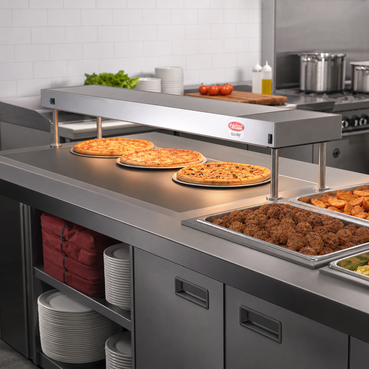 Product image #2 for Hatco Glo-Ray Built-In Heated Shelf with Flush Top, 25-1/2 x 21 Inch Surface, 550 Watts